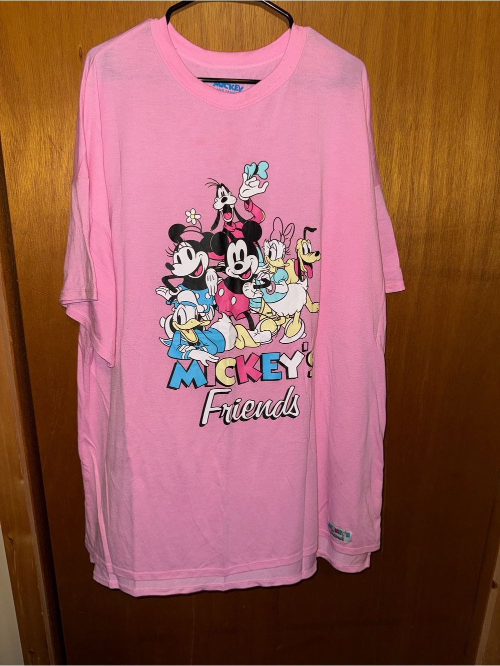 Pink Mickey & Friends Graphic Sleep Tee